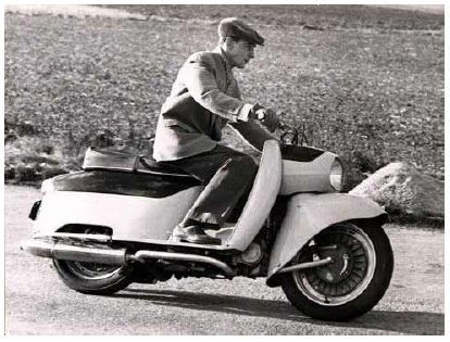1956 Horex Rebell 250 scooter